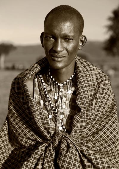 Print art: Maasai Tribe 2